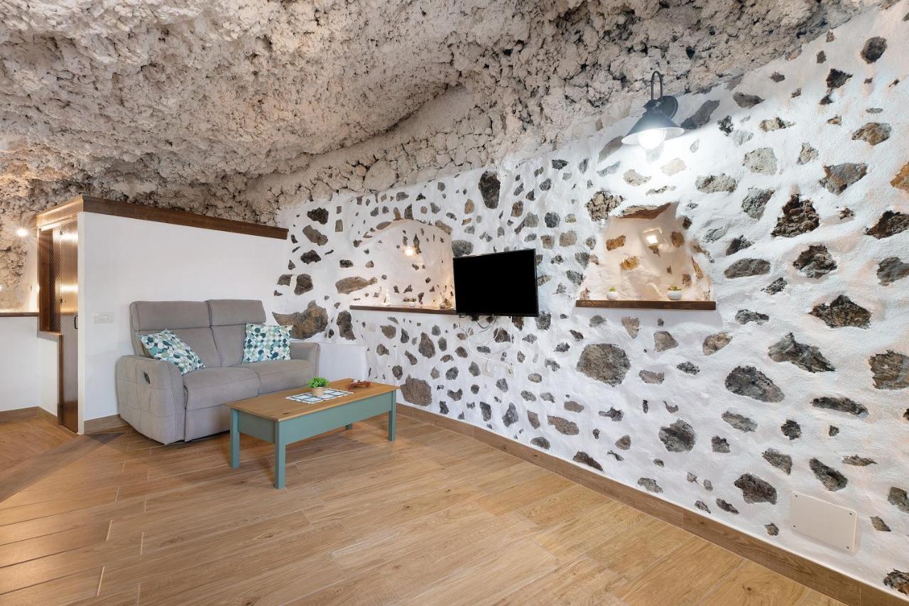 Appartamento Cueva El Desvelo Tijarafe Esterno foto